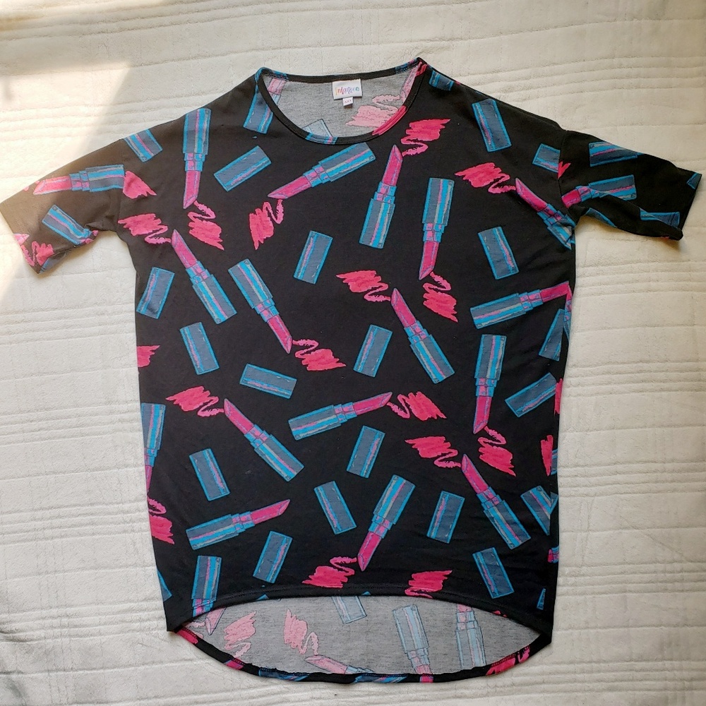 NWOT Lularoe Black Makeup Irma Size XXS